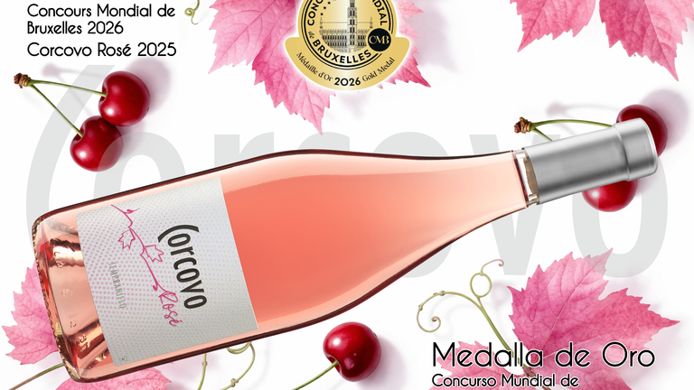 33- CORCOVO ROSADO - MEDALLA DE ORO - CONCURSO MUNDIAL DE BRUSELAS 2026