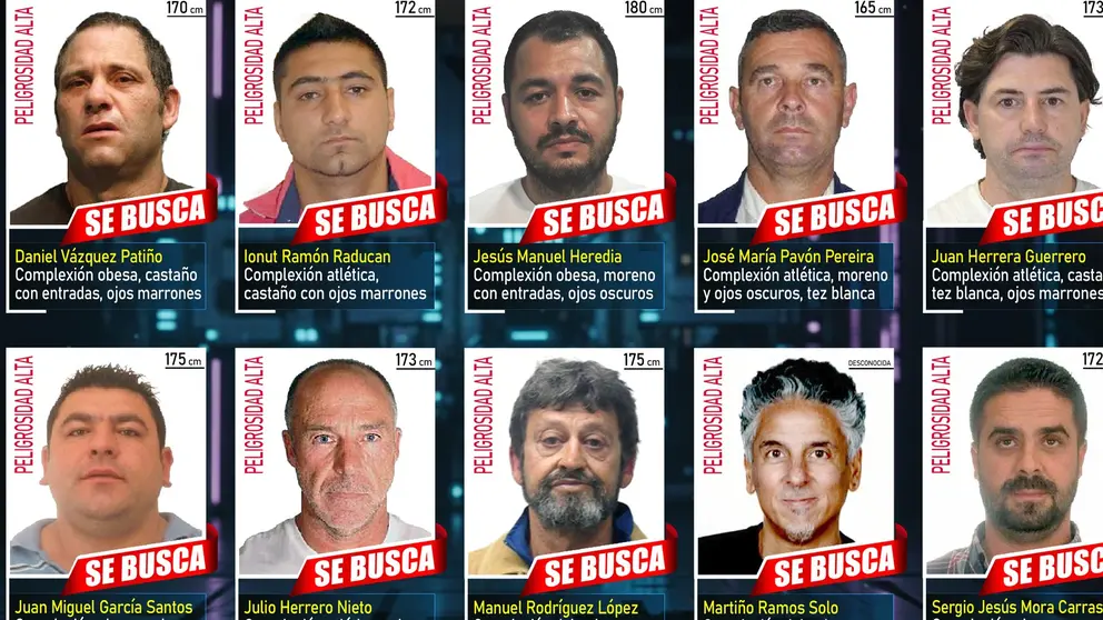 Los diez más buscados