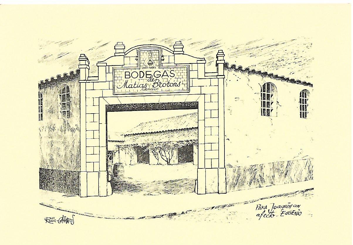 postal mía bodegas brotons