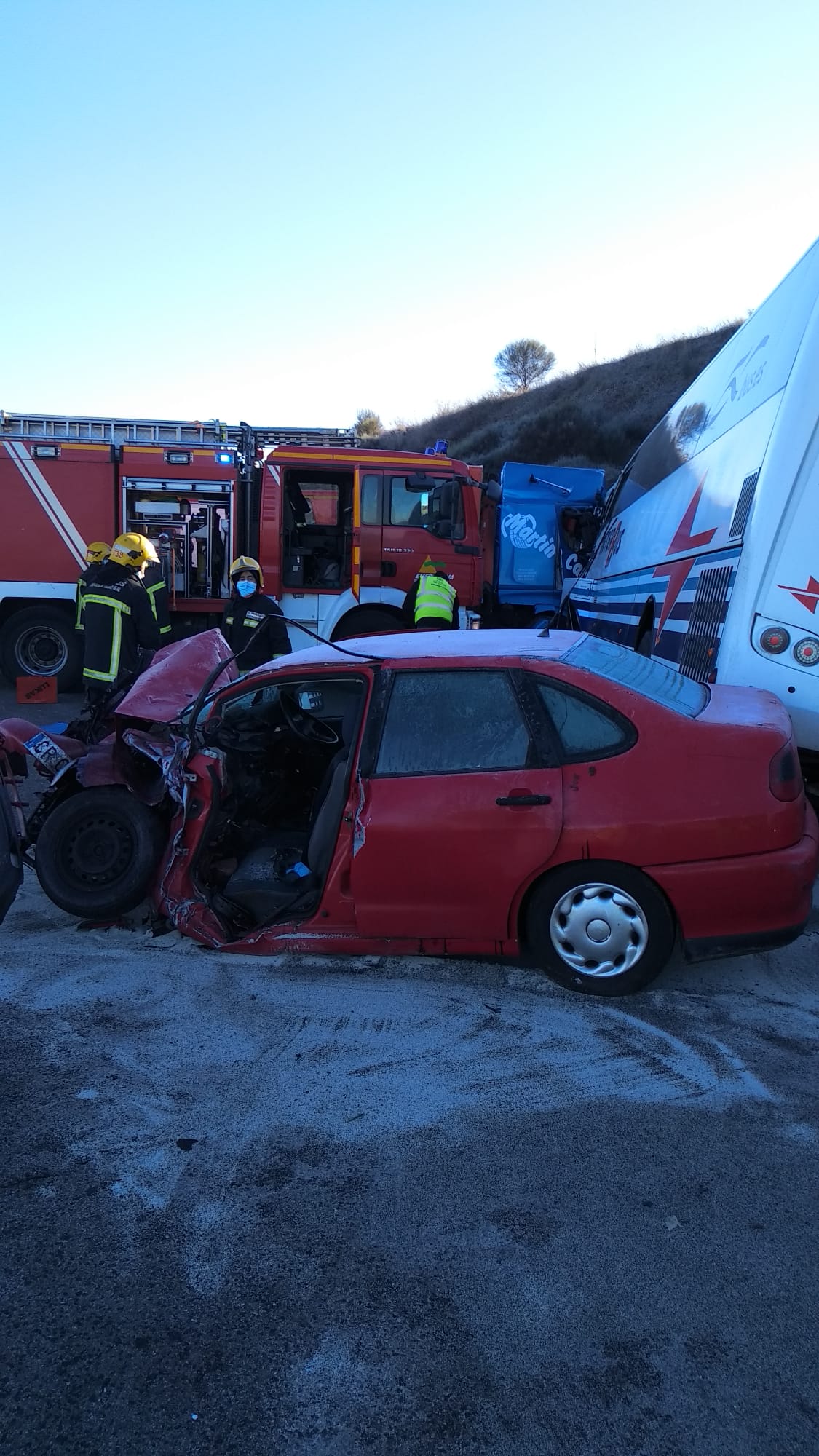 Accidente en Piedrabuena