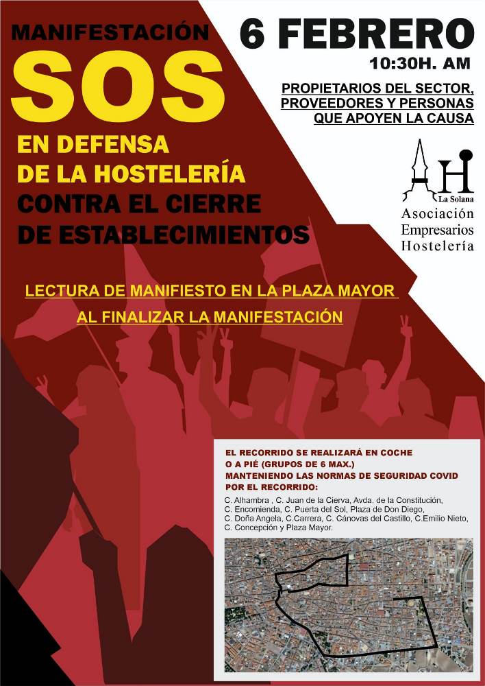 Cartel manifestacion