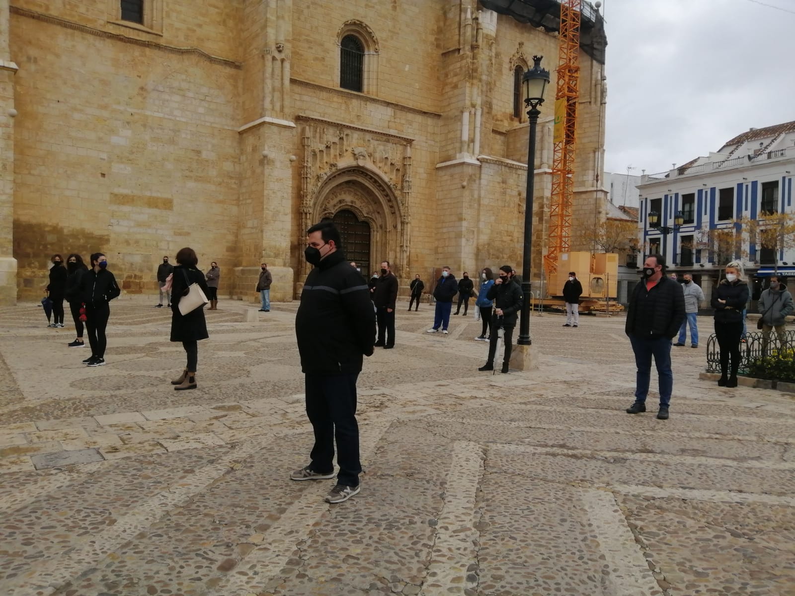 Manifestación de la hostelería en Valdepeñas