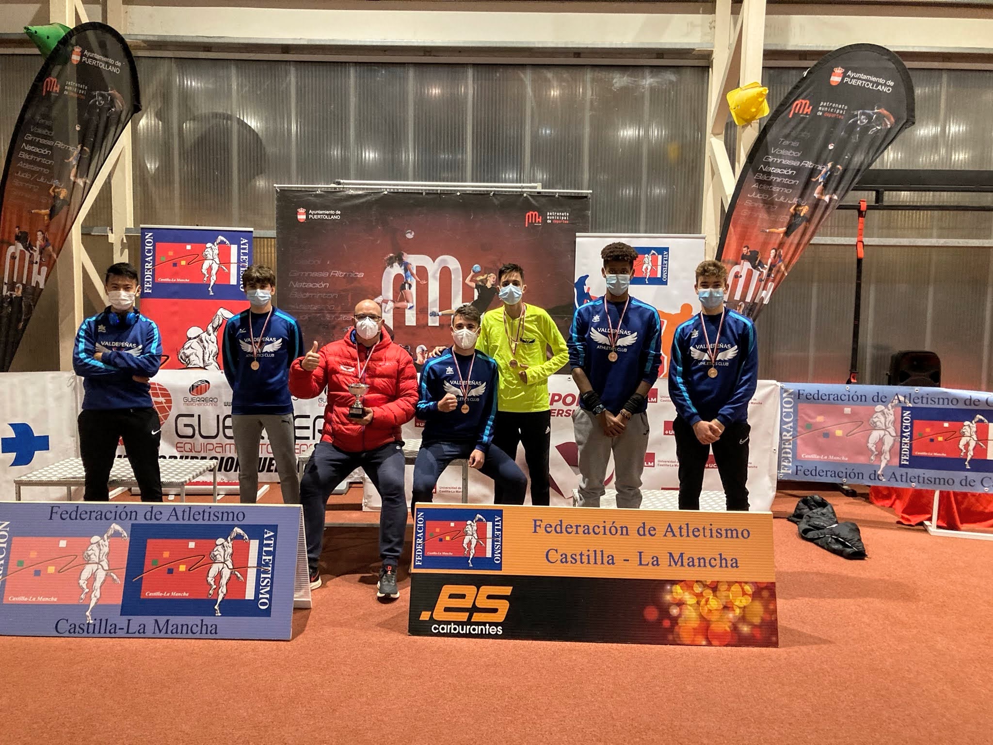 Equipo Masculino Valdepeñas 2021 - Valdepeñas Athletics Club