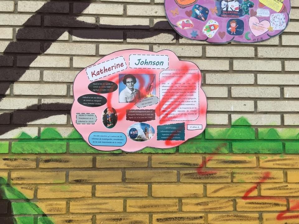 Villarrubia Ceip Vigen Sierra 2 vandalismo