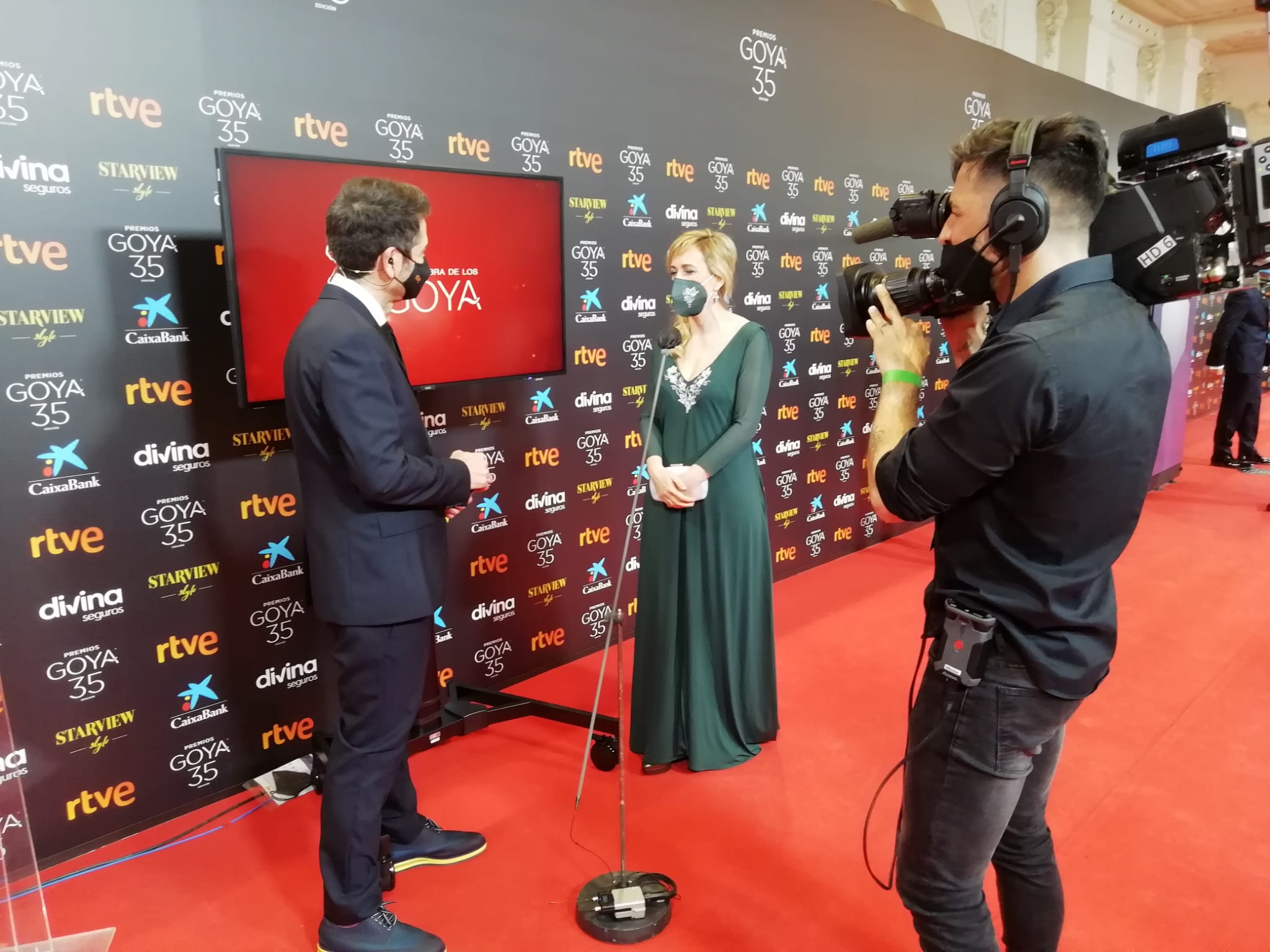 Ana Ruiz en los Goya