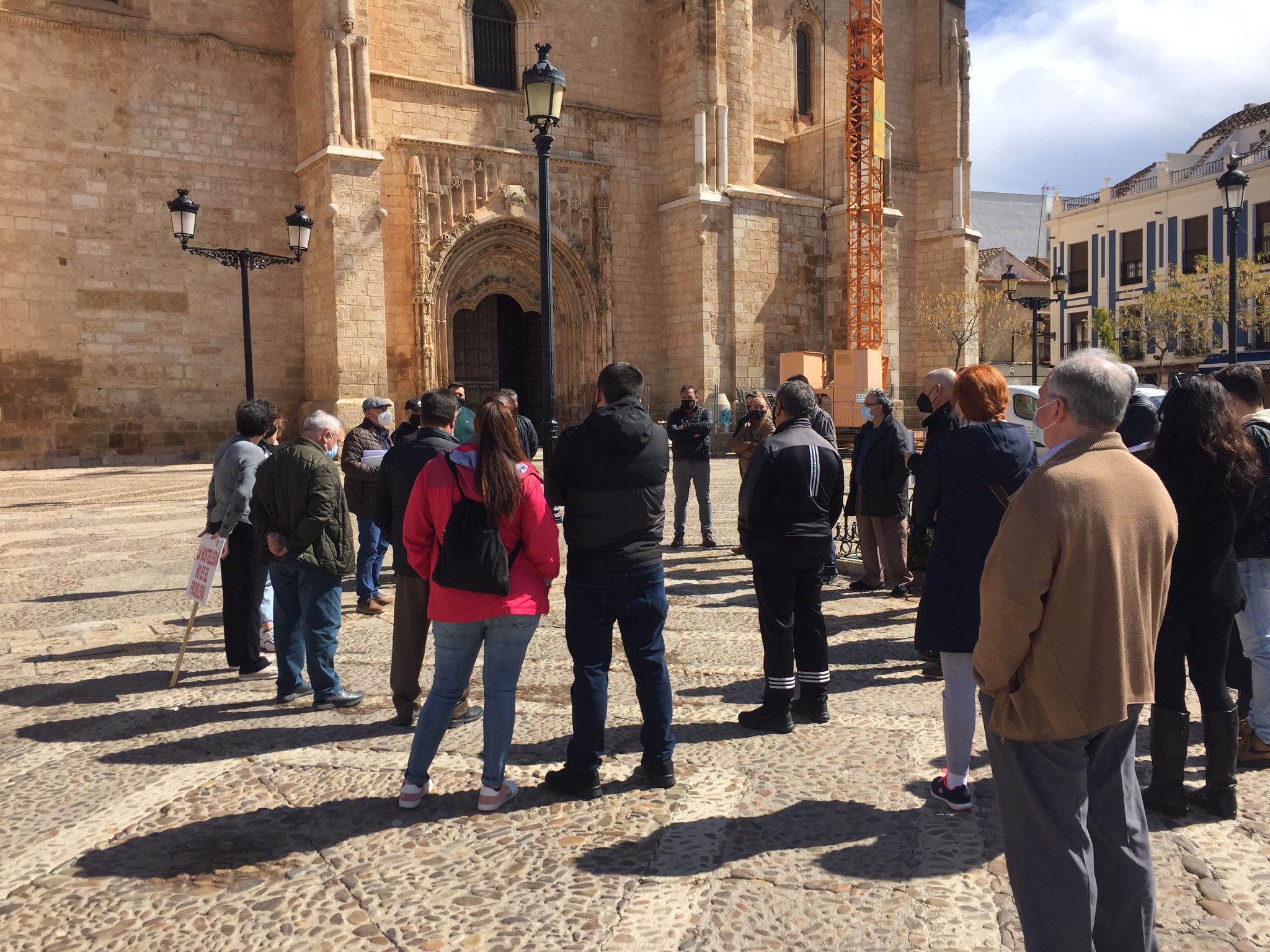 Protesta de los hosteleros de Valdepeñas