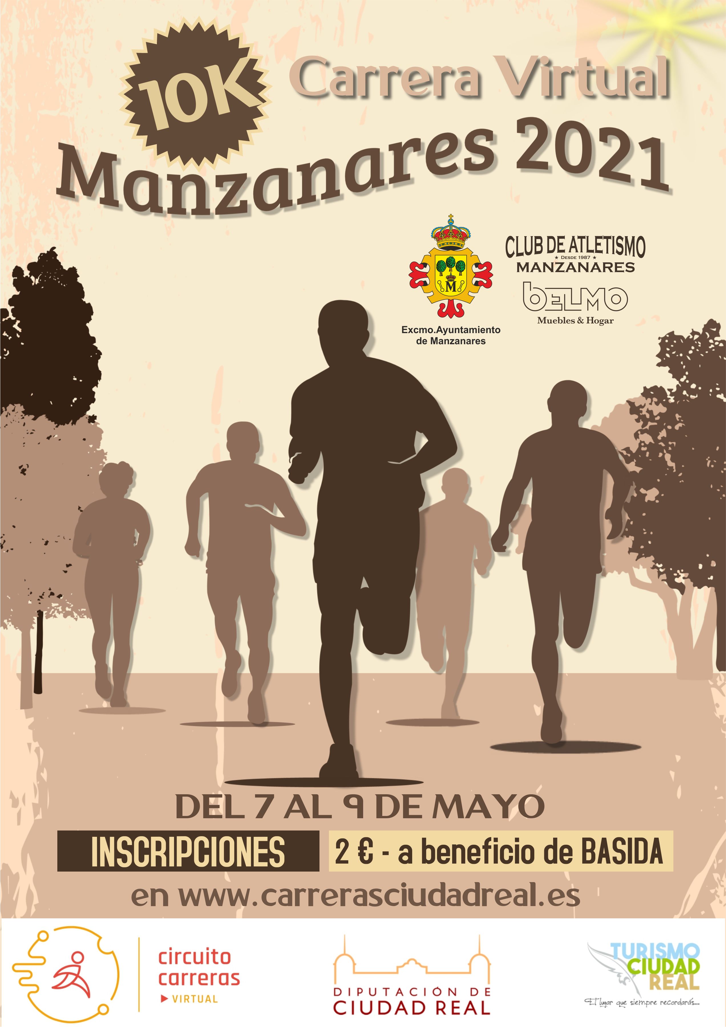 Carrera virtual Manzanares 2021