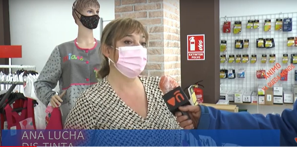 Ana Lucha, propietaria de Dis-tinta