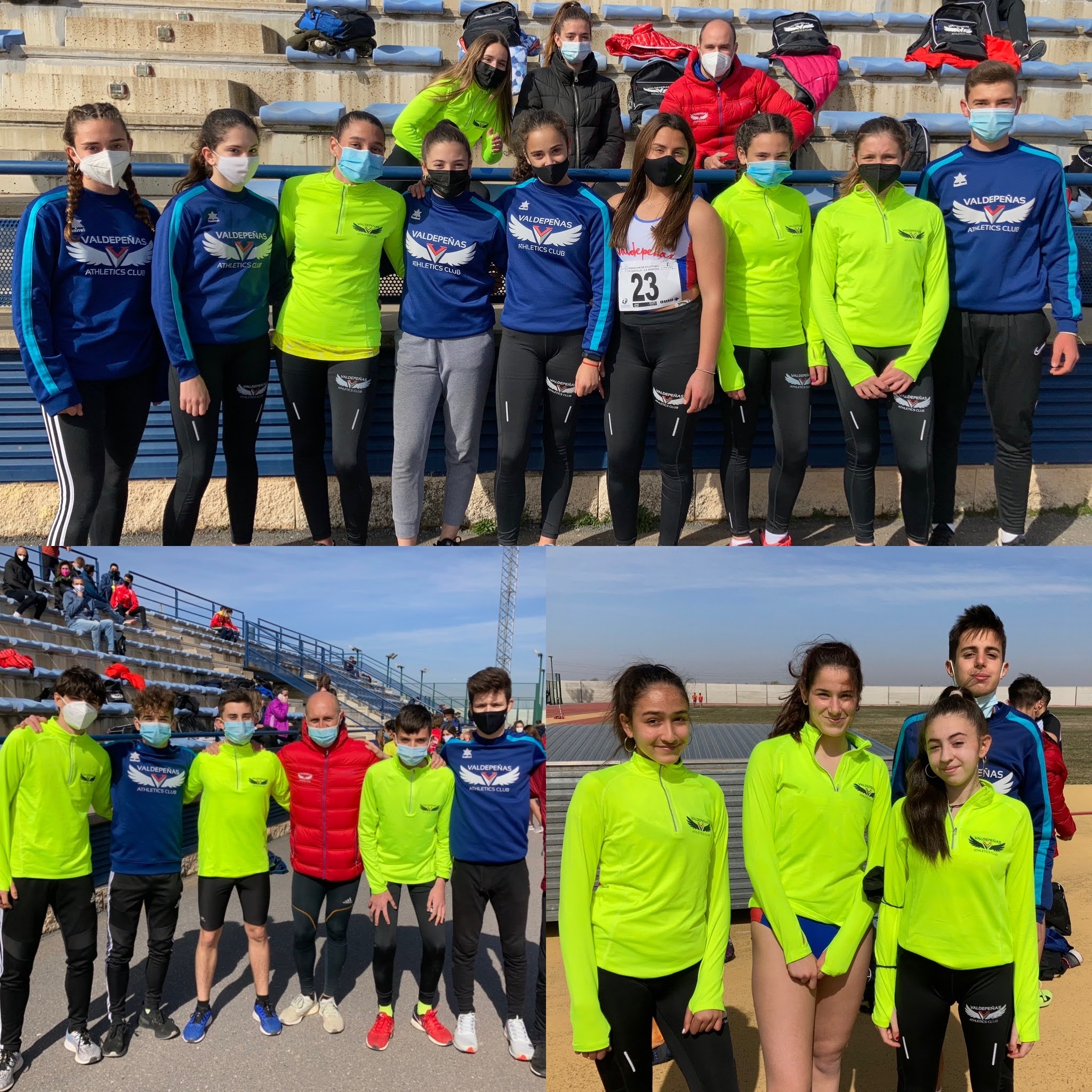 Atletas de Valdepeñas en Manzanares