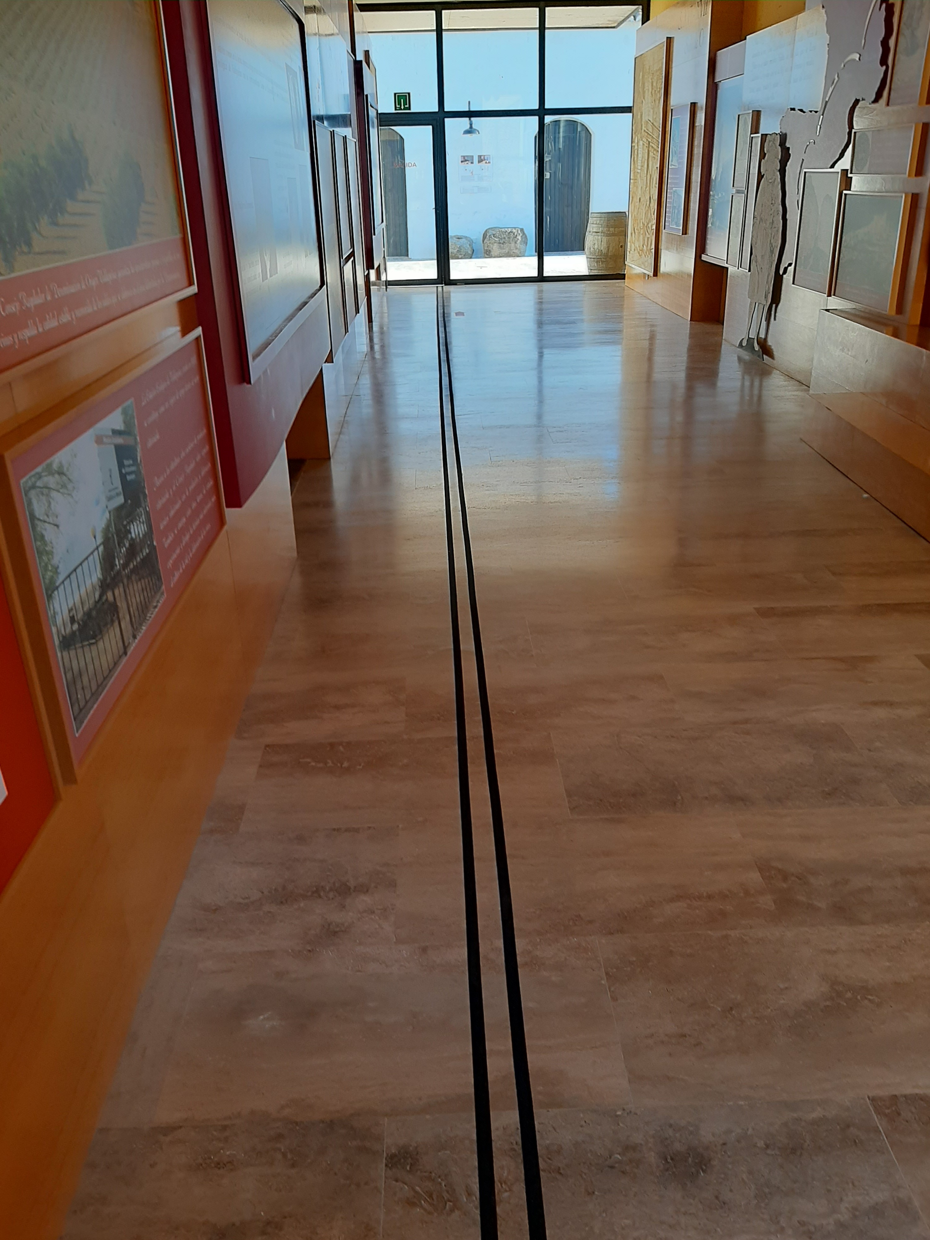 Obras de mejora para adaptar el Museo del Vino para las personas con discapacidad visual