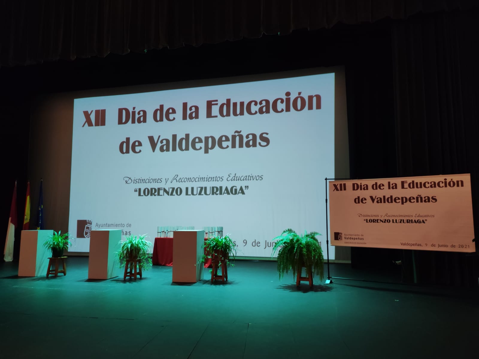 Acto XII Día de la Educación de Valdepeñas