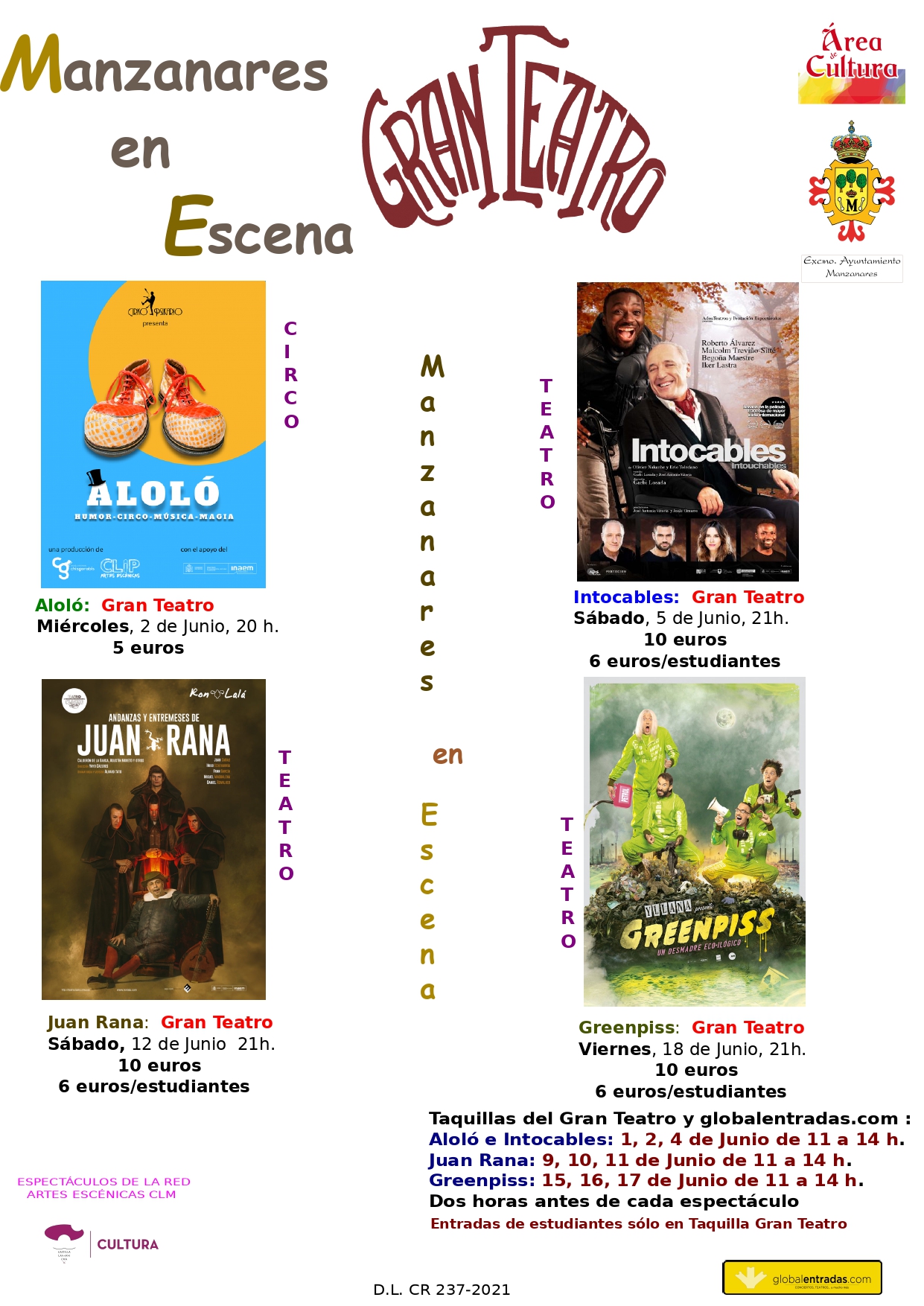 Manzanares en Escena