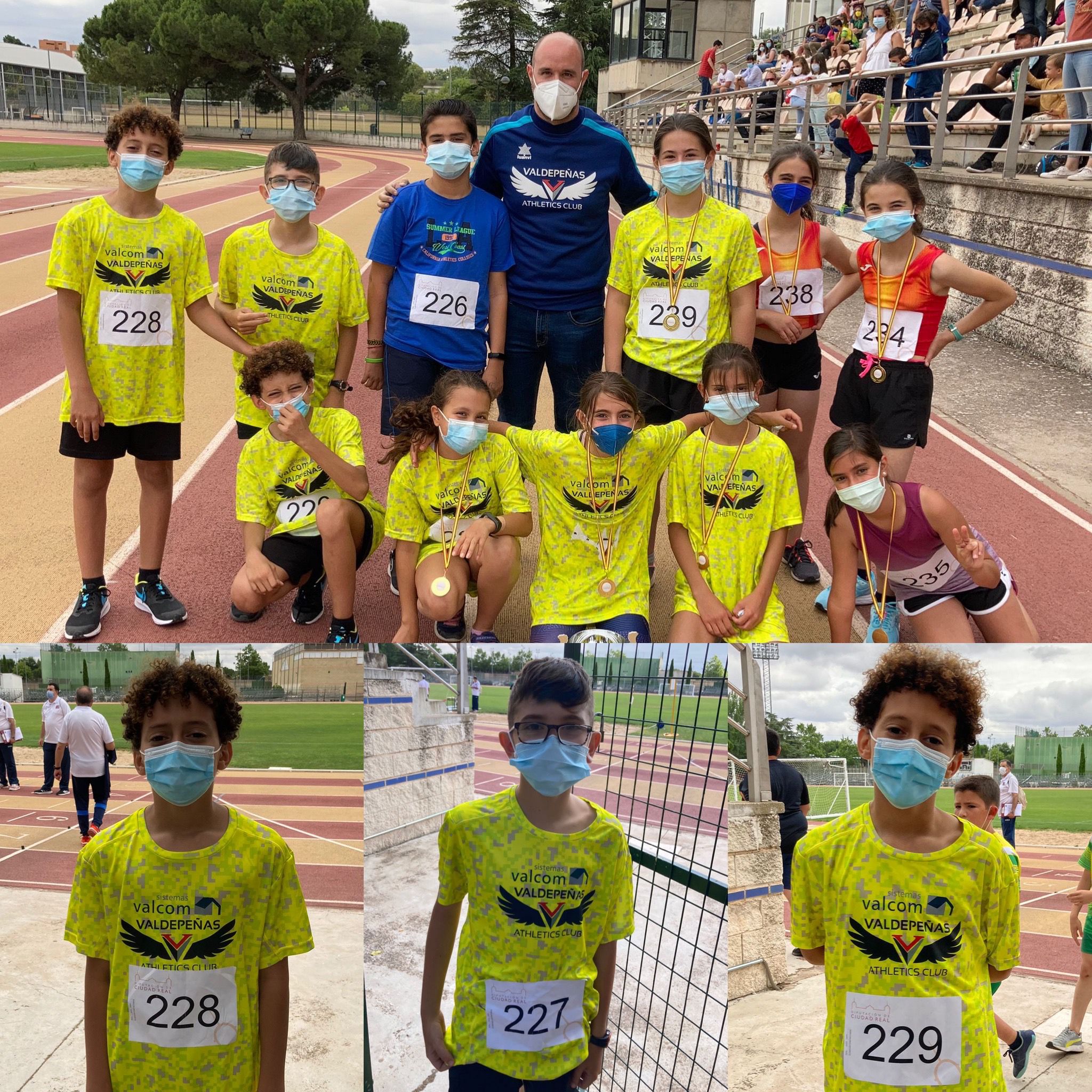 Atletas del Sistemas Valcom - Valdepeñas Athletics Club