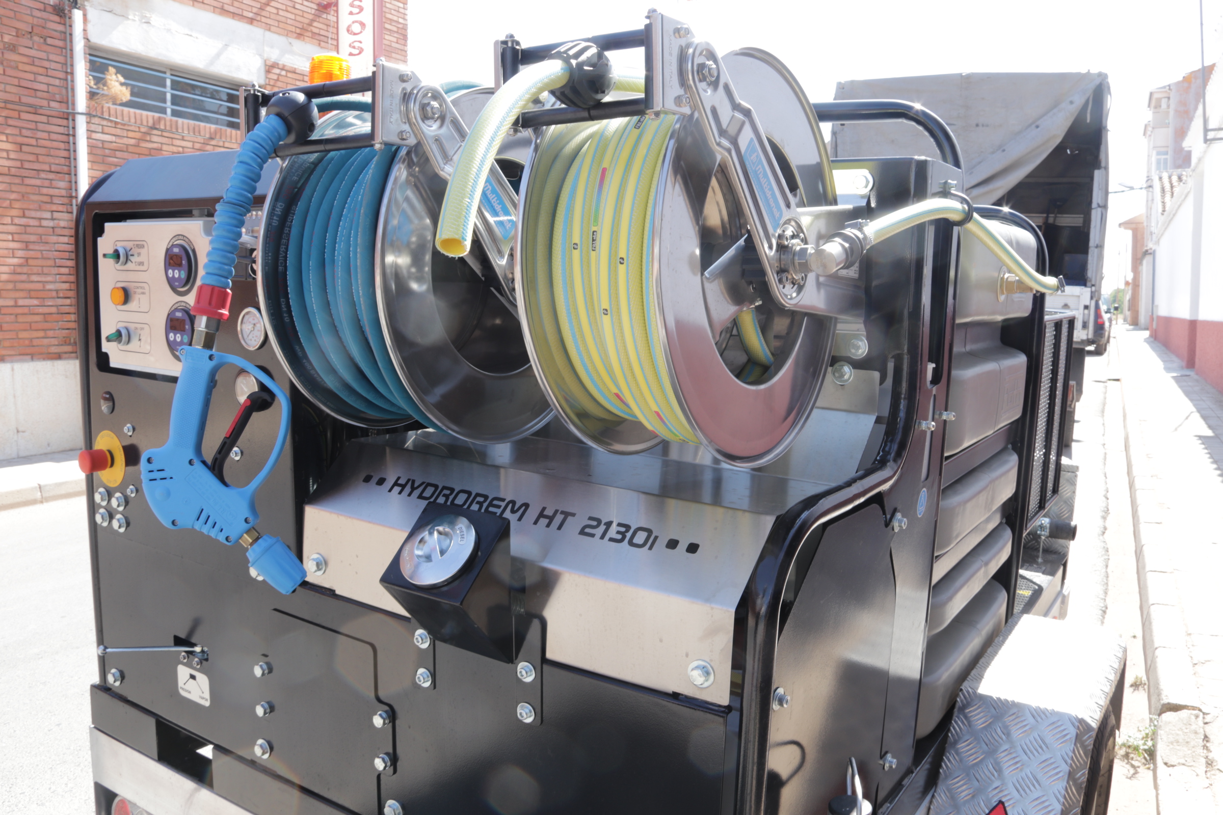 Nueva hidrolimpiadora de Manzanares