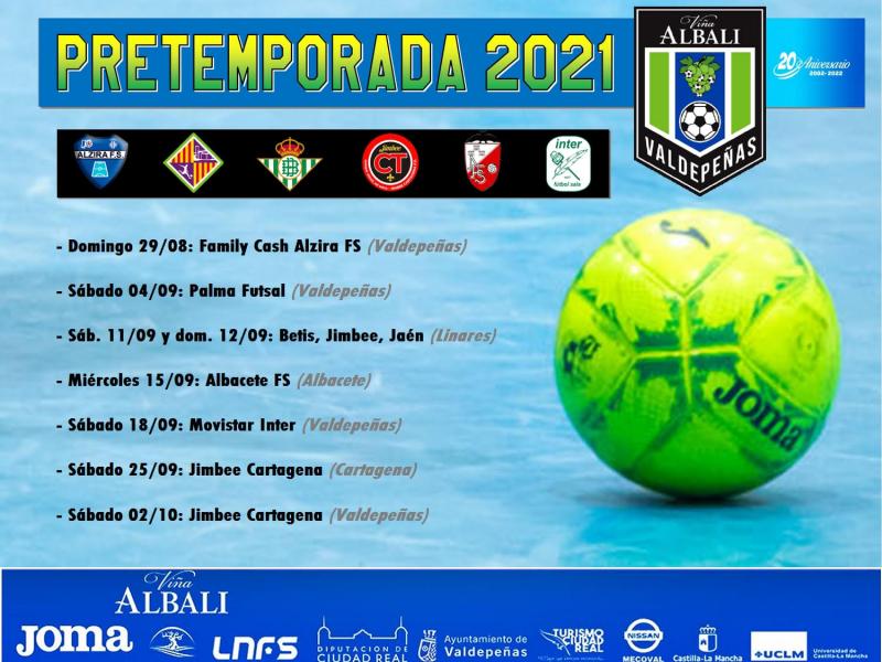 Partidos de pretemporada del Viña Albali Valdepeñas