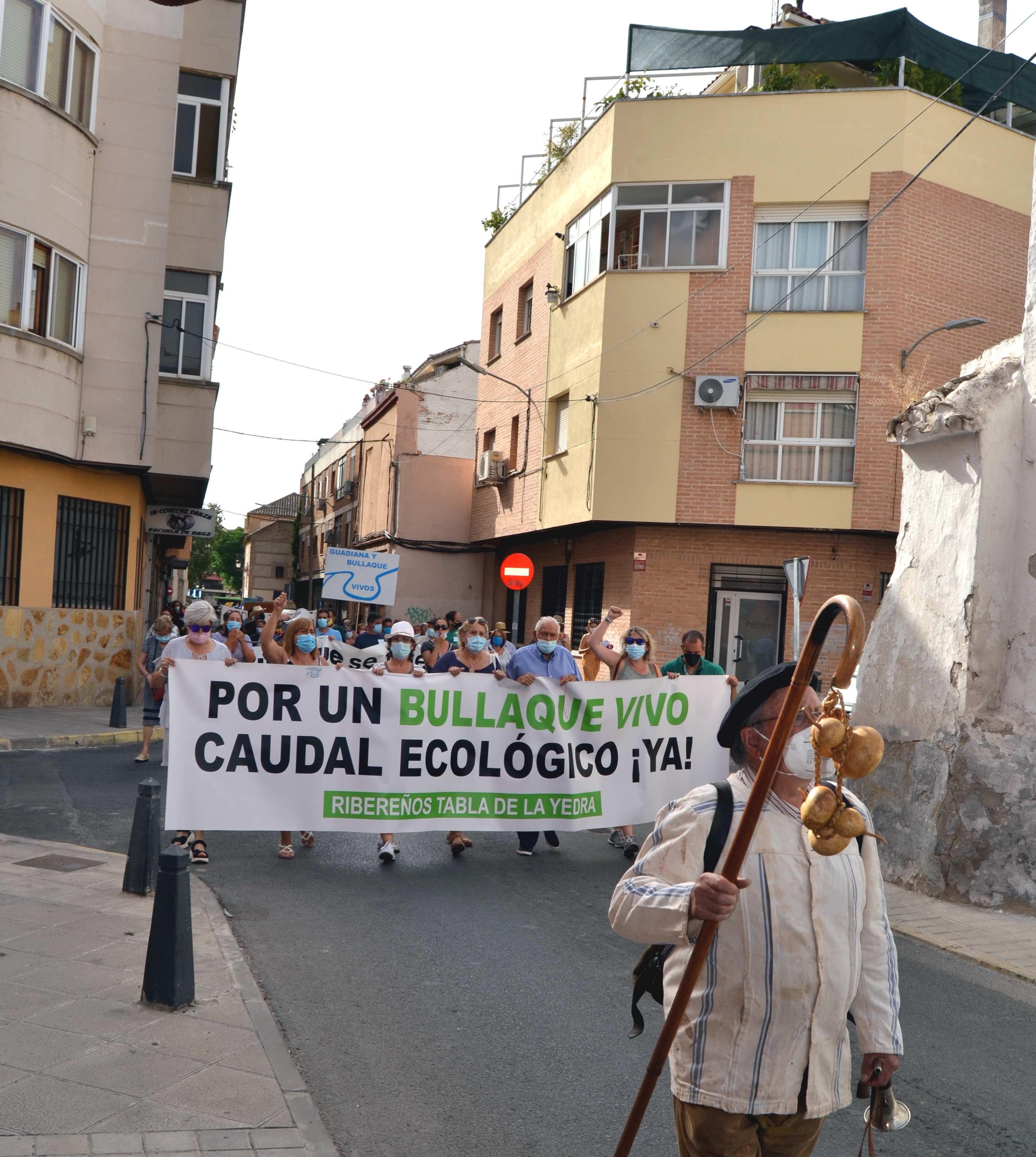 Cientos de personas piden mejor gestión del agua de los ríos Bullaque y Guadiana
