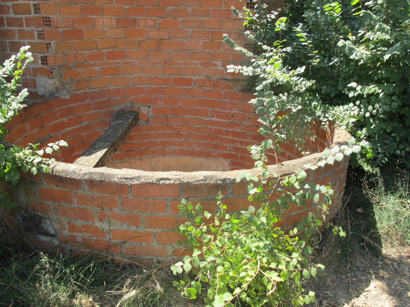 Pozo de Malagón donde cayó el hombre con sus perros