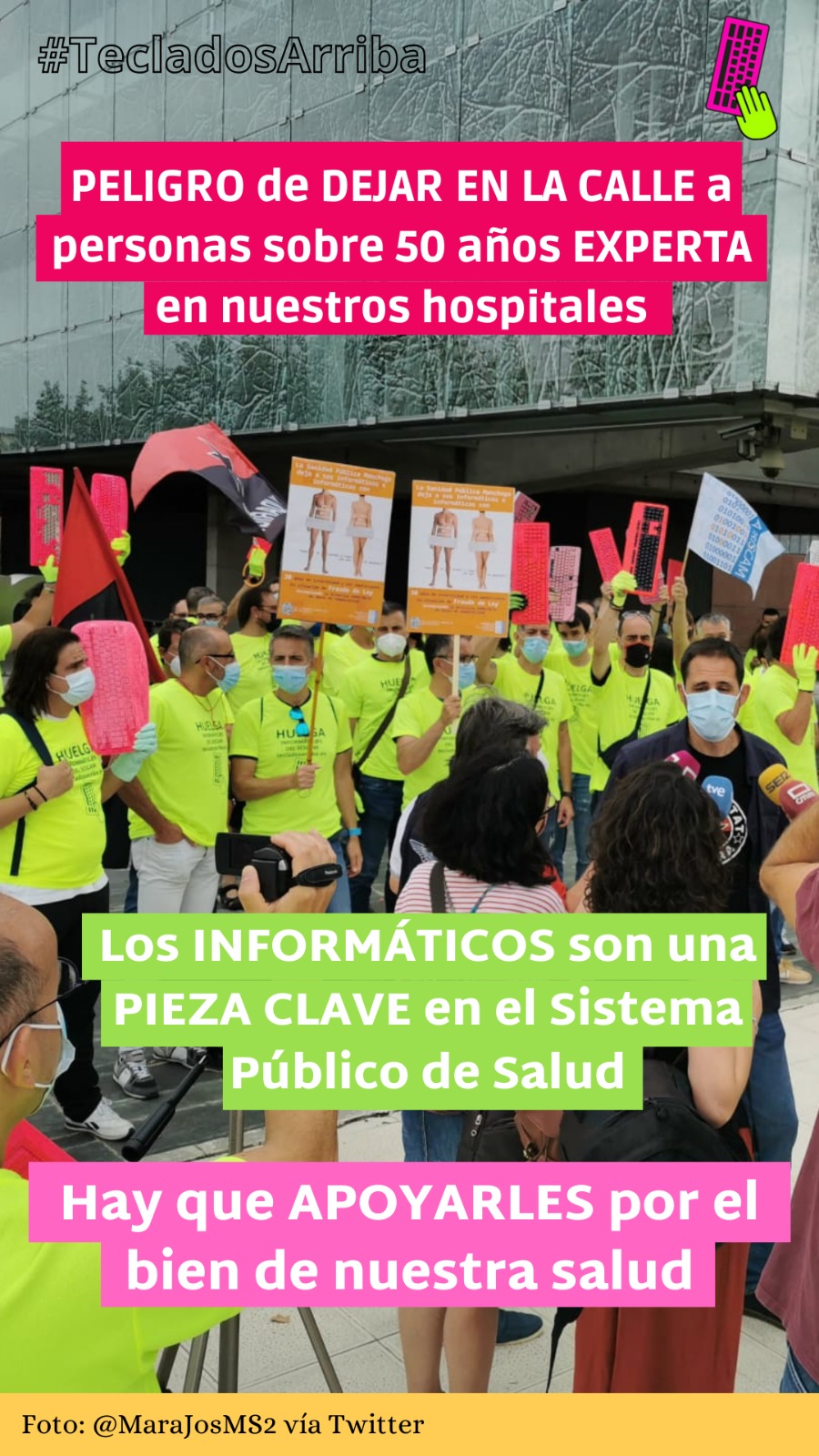 Huelga de informáticos del SESCAM