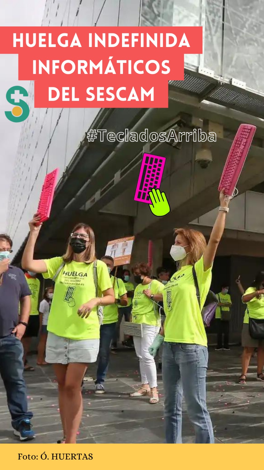 Huelga de informáticos del SESCAM