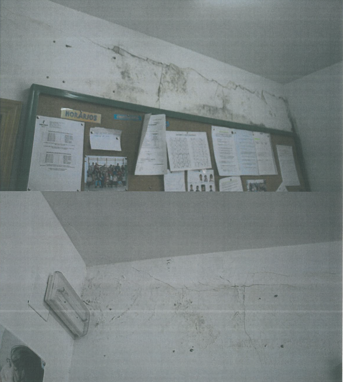 Desperfectos CEIP Virgen del Monte de Bolaños