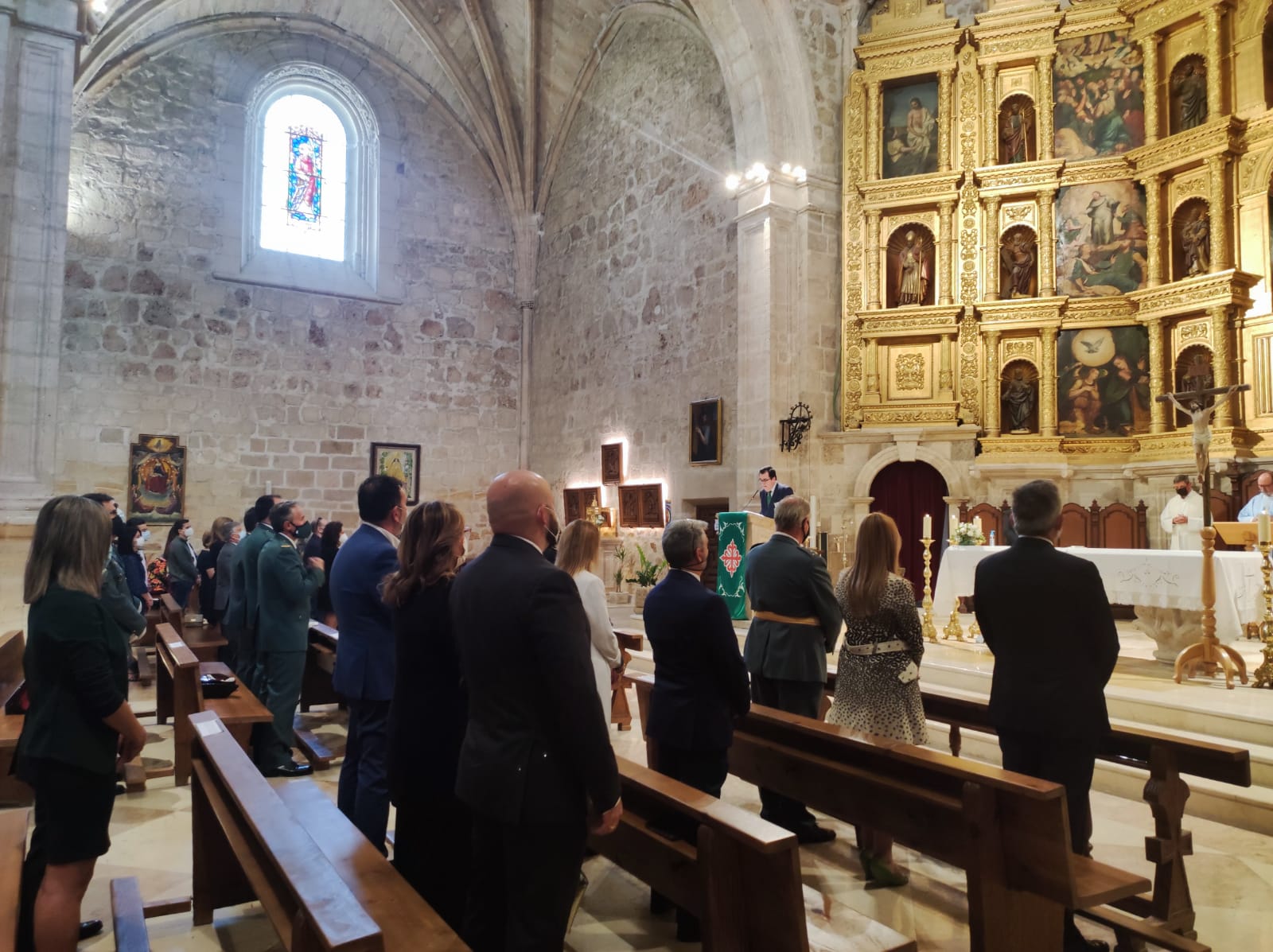 Misa en honor a la Virgen del Pilar