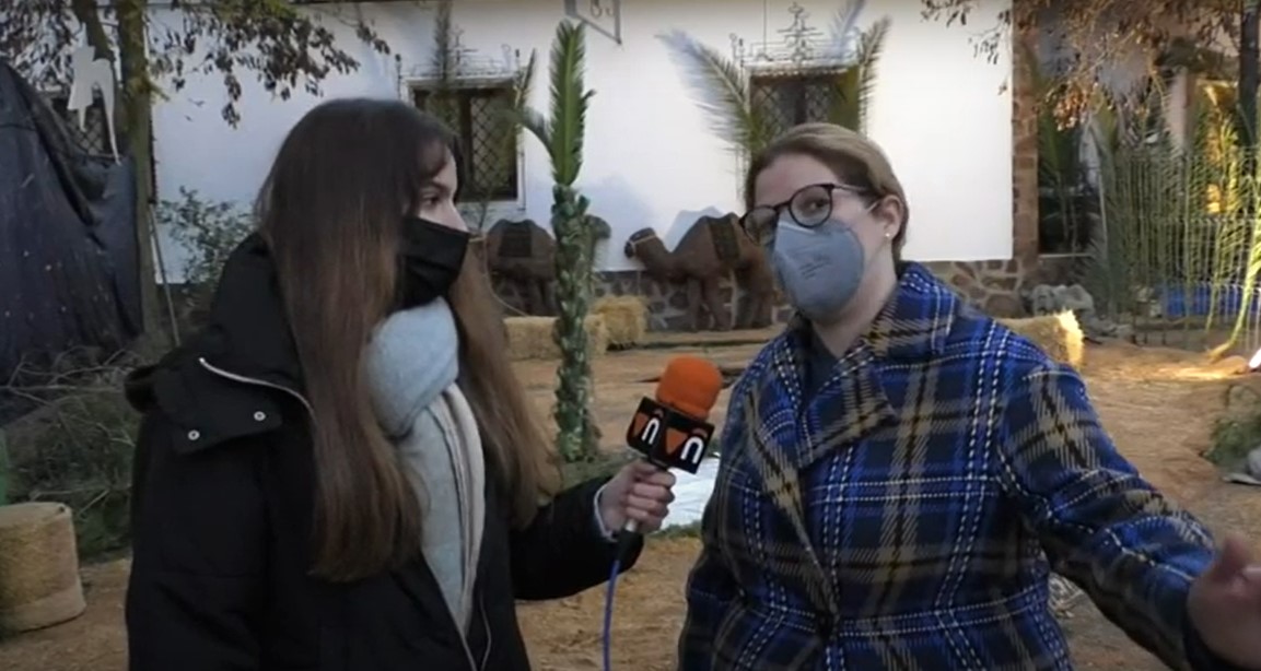 Maria José Rubio, coordinadora del Belén