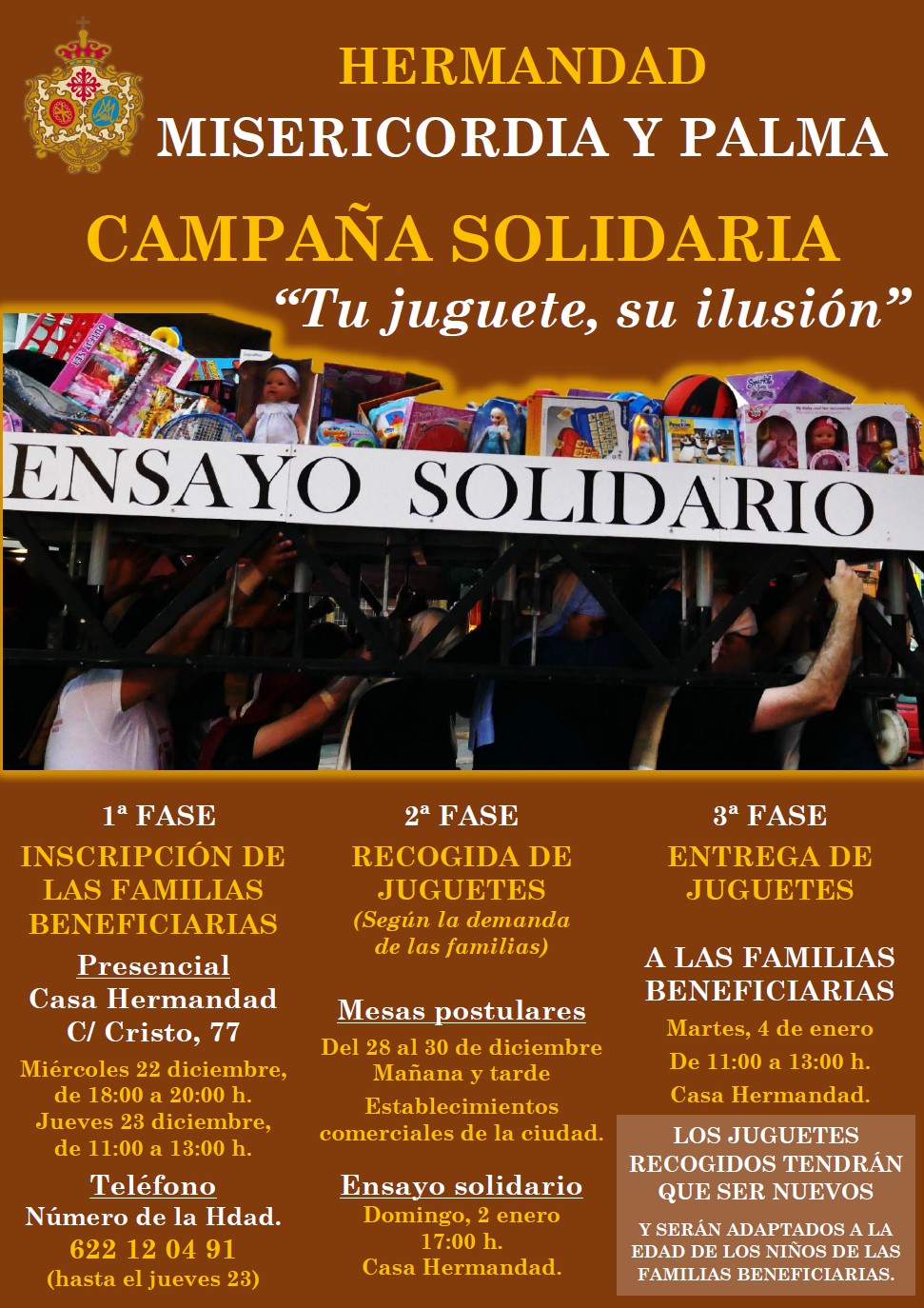 Campaña Solidaria Tu juguete, su ilusión