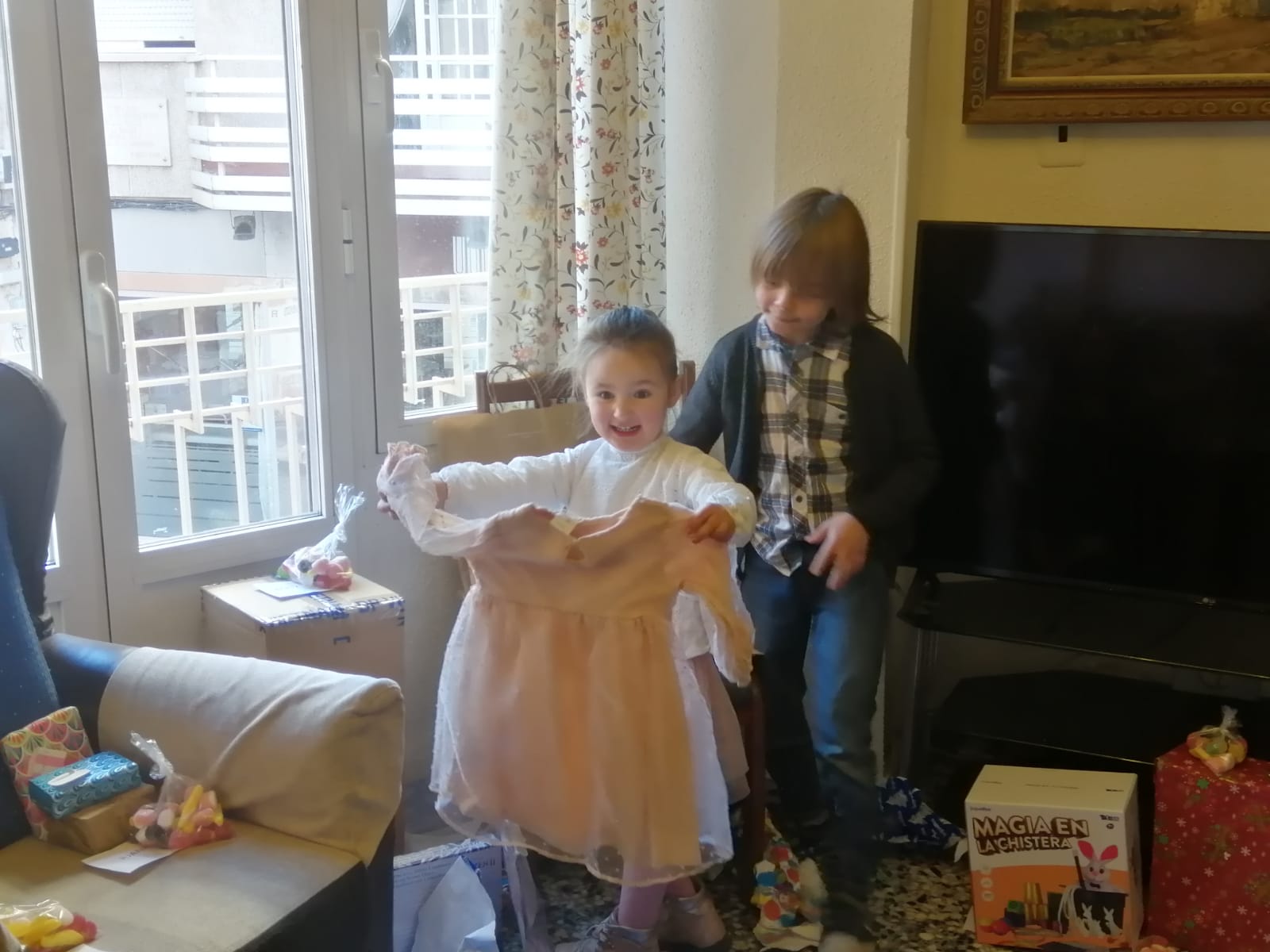 Momento de descubrir regalos