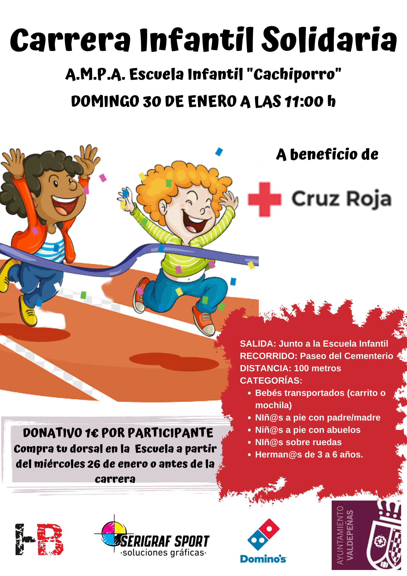 Carrera solidaria AMPA