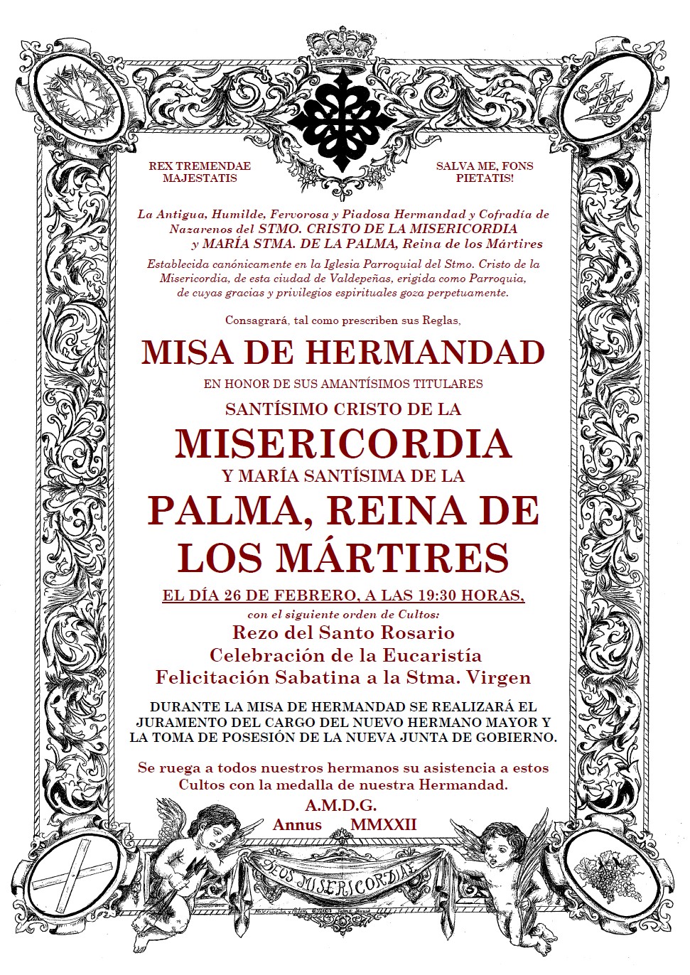 Cartel Misa Hermandad