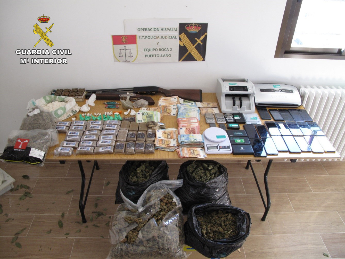 Operación Hispalm de la Guardia Civil