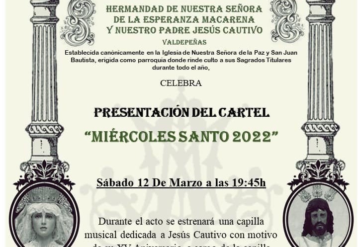 Cita con la Hermandad de la Esperanza Macarena y Jesús Cautivo