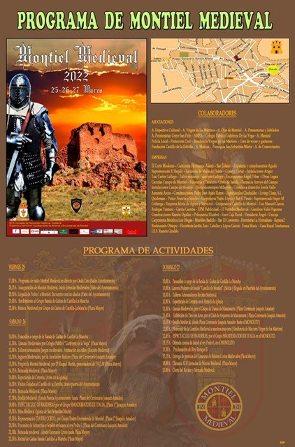 Programa Montiel Medieval 2022