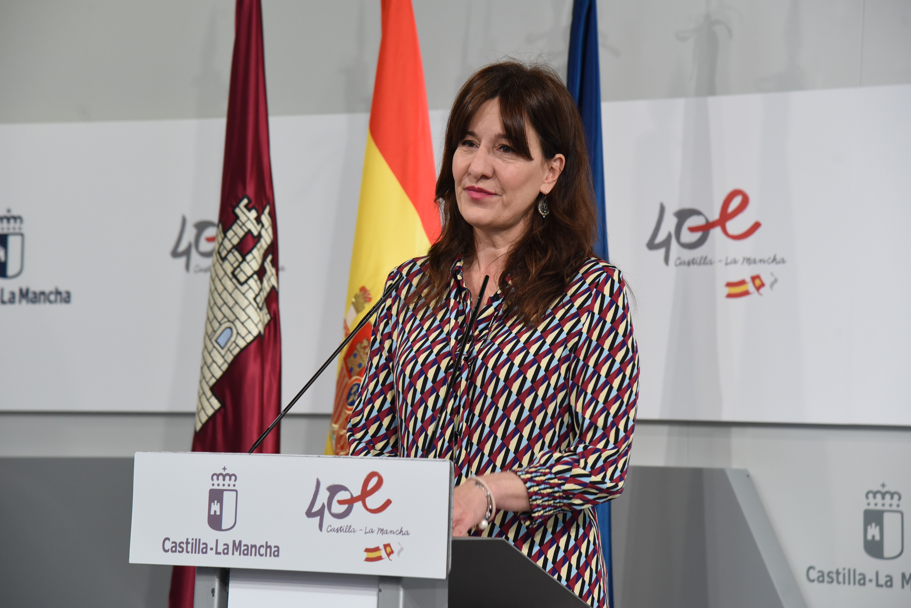 Blanca Fernández, consejera Portavoz del gobierno de Castilla La Mancha