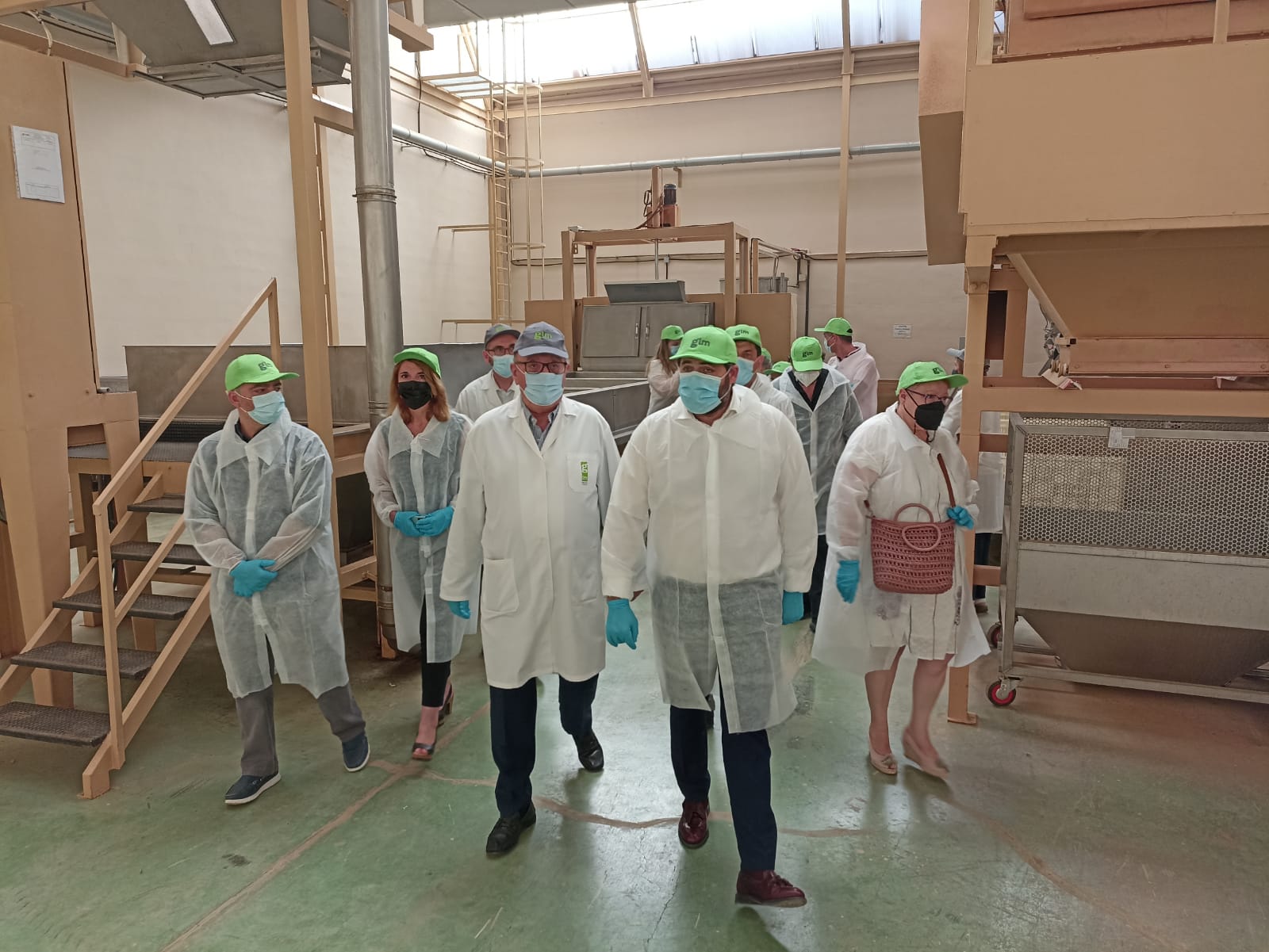 Visita de Paco Núñez ha Gruart La Mancha
