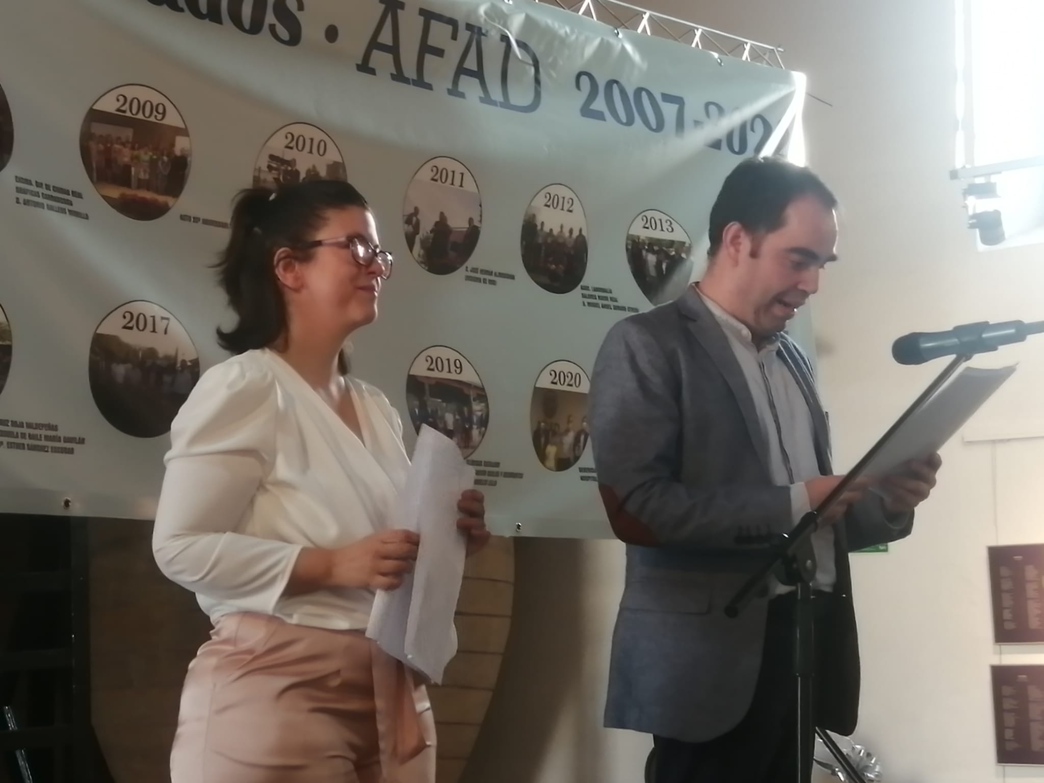 Presentadores del Día de AFAD