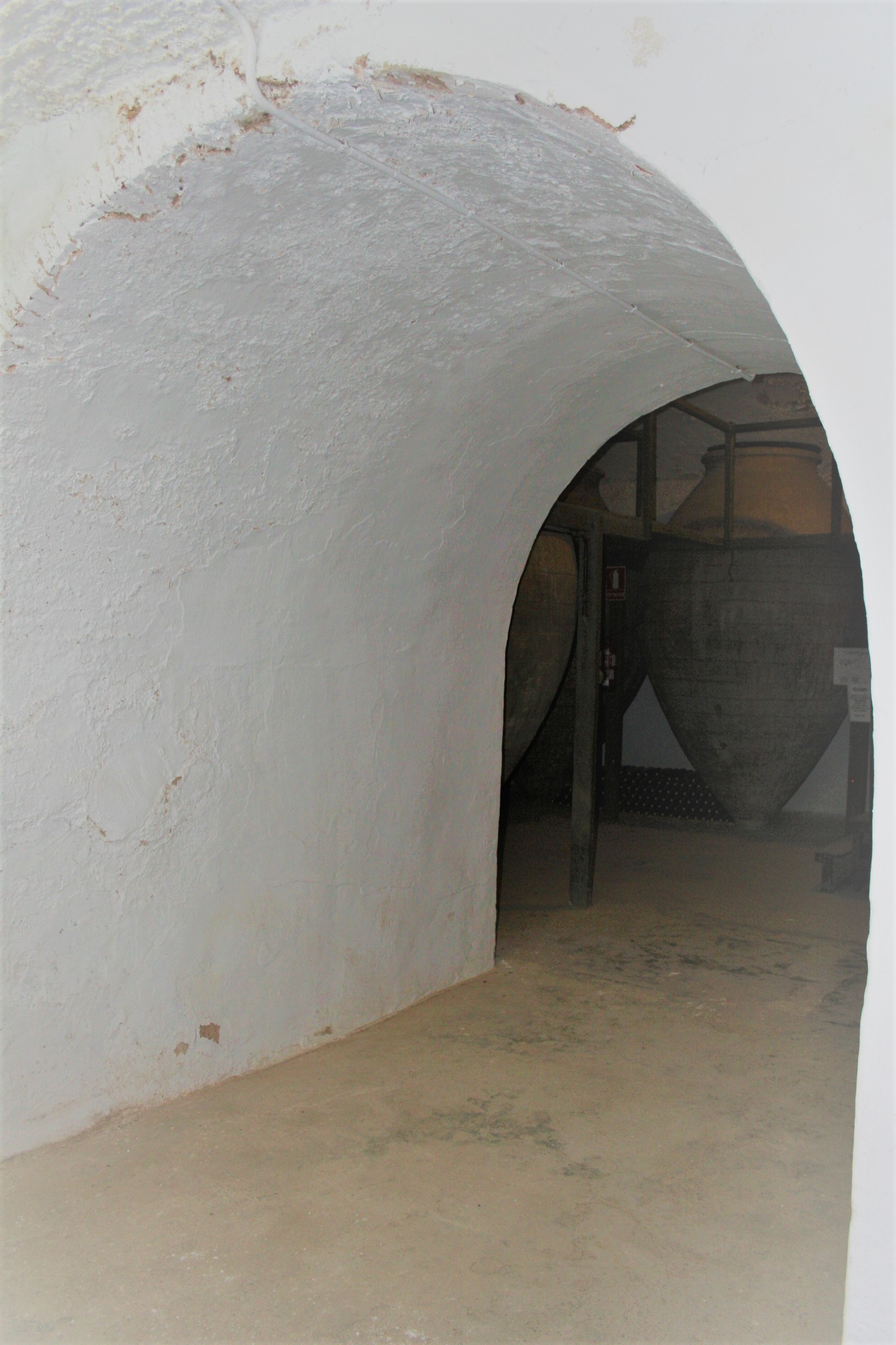 La cueva del Museo del Vino recupera parte de su aspecto original
