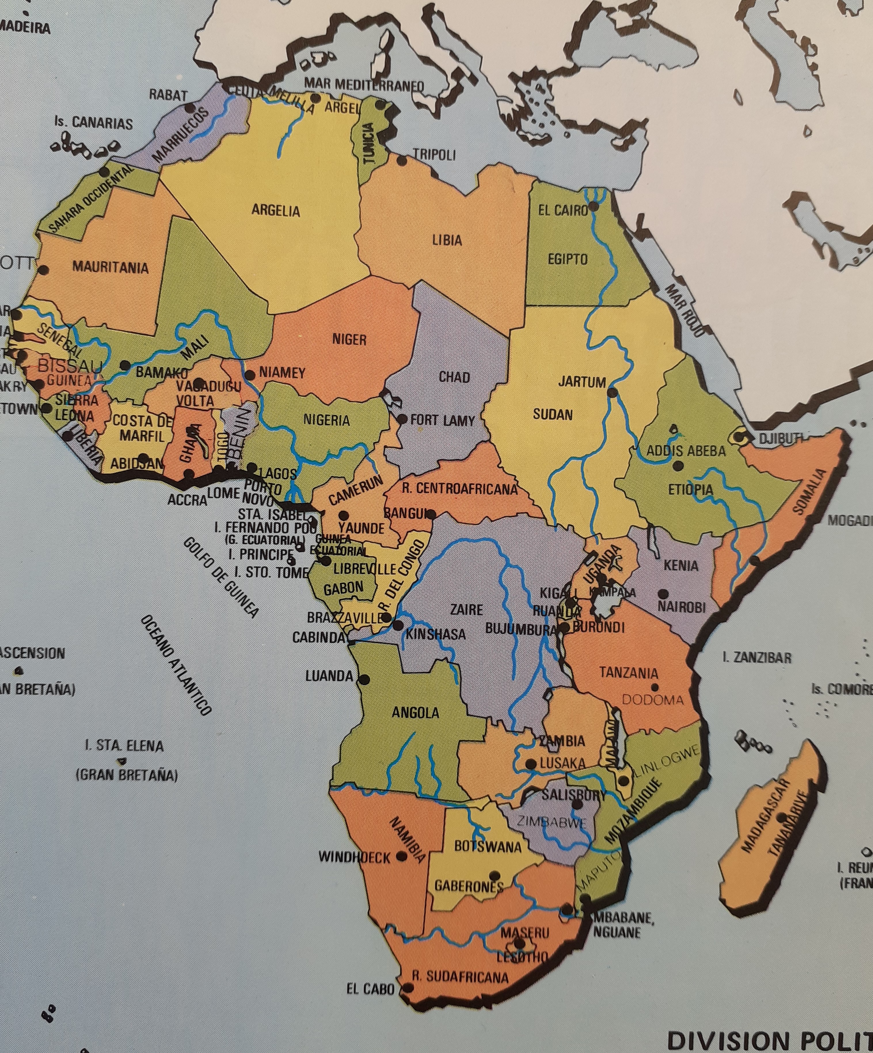 Paises de África