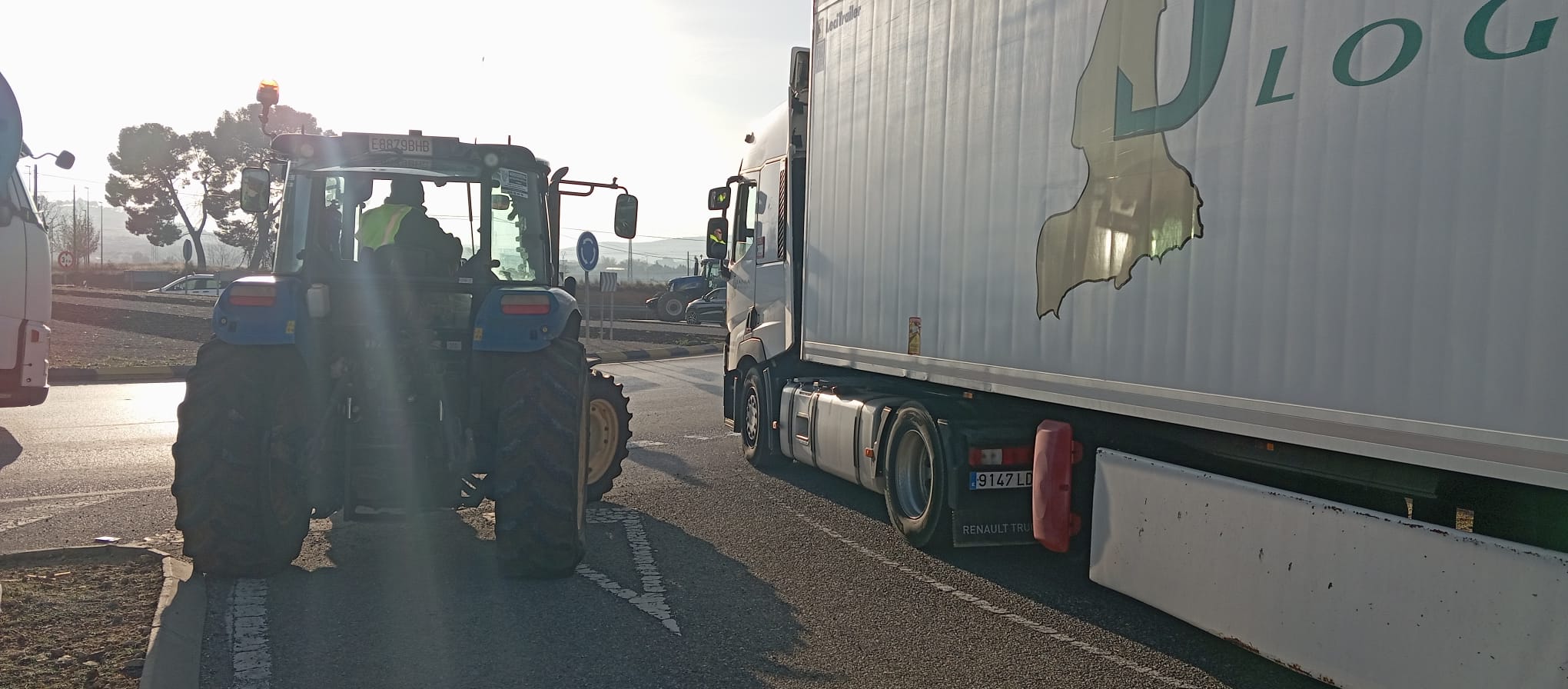 Movilización de agricultores y ganaderos hoy en Valdepeñas (3)