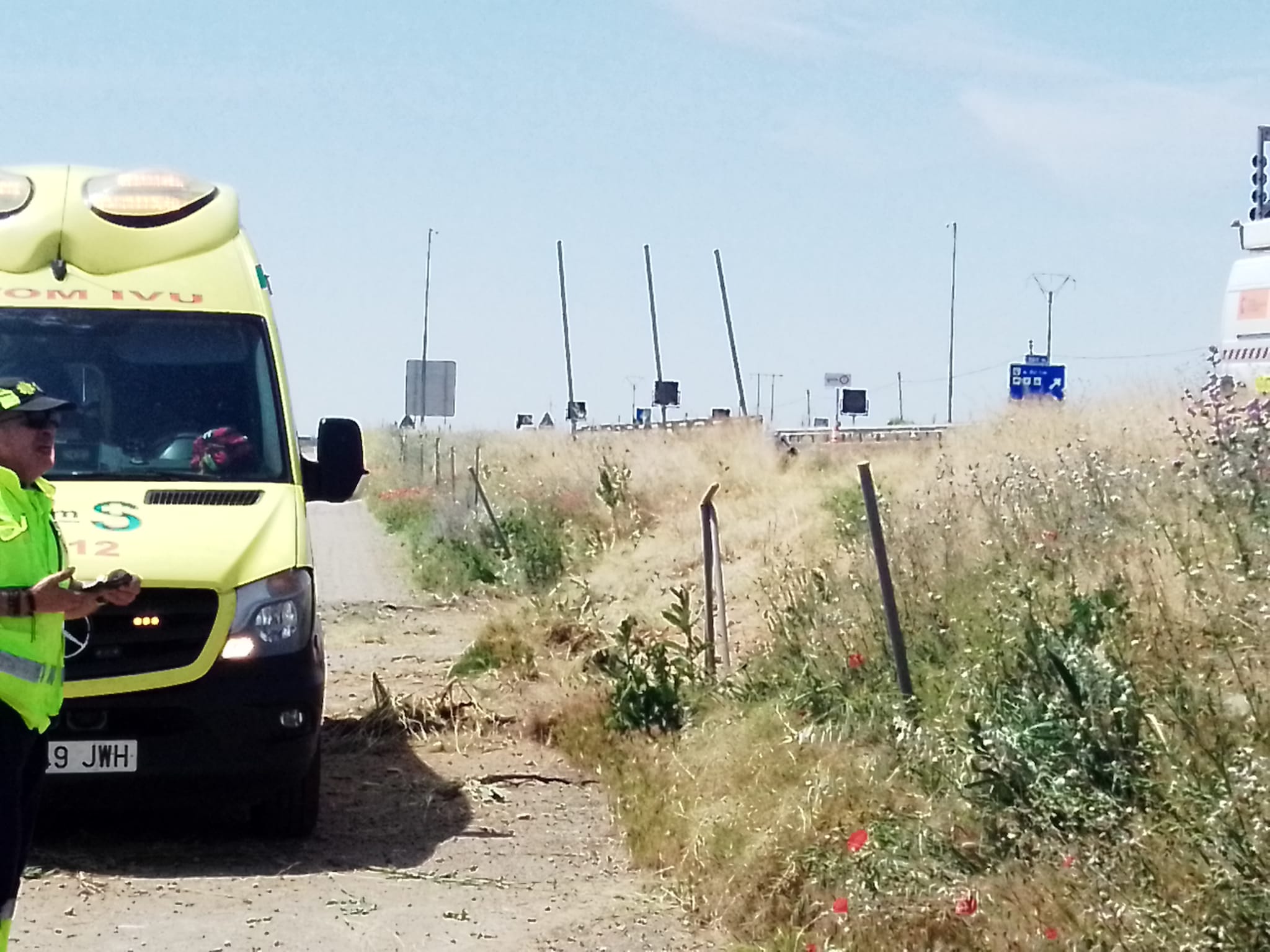 Trailar accidentado hoy en Valdepeñas (2)