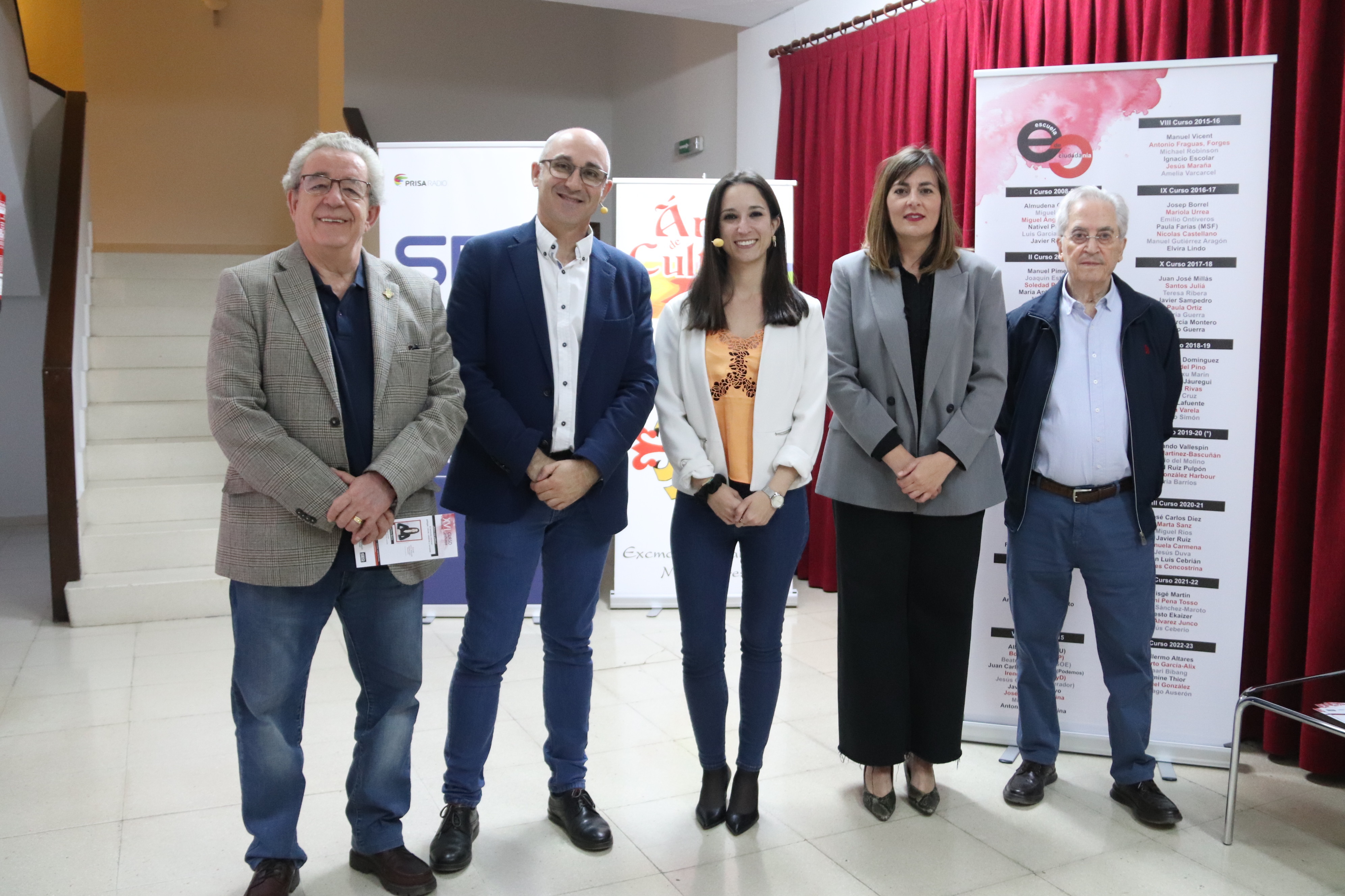 Estefanía Molina cerró el XVI Curso