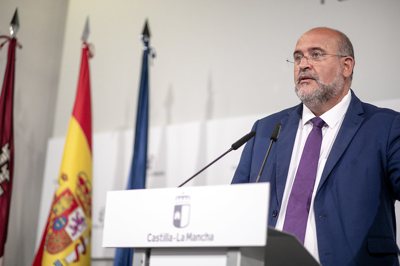 El civepresidente 1º de Castilla-La Mancha José Luis Martínez Guijarro