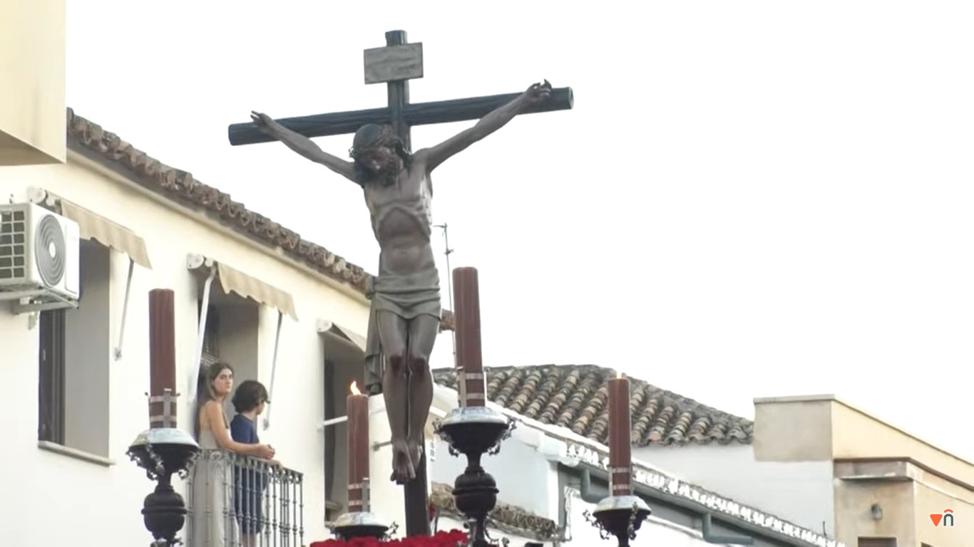 Procesión Santo Cristo agosto 2023 archivo TeleValdepeñas