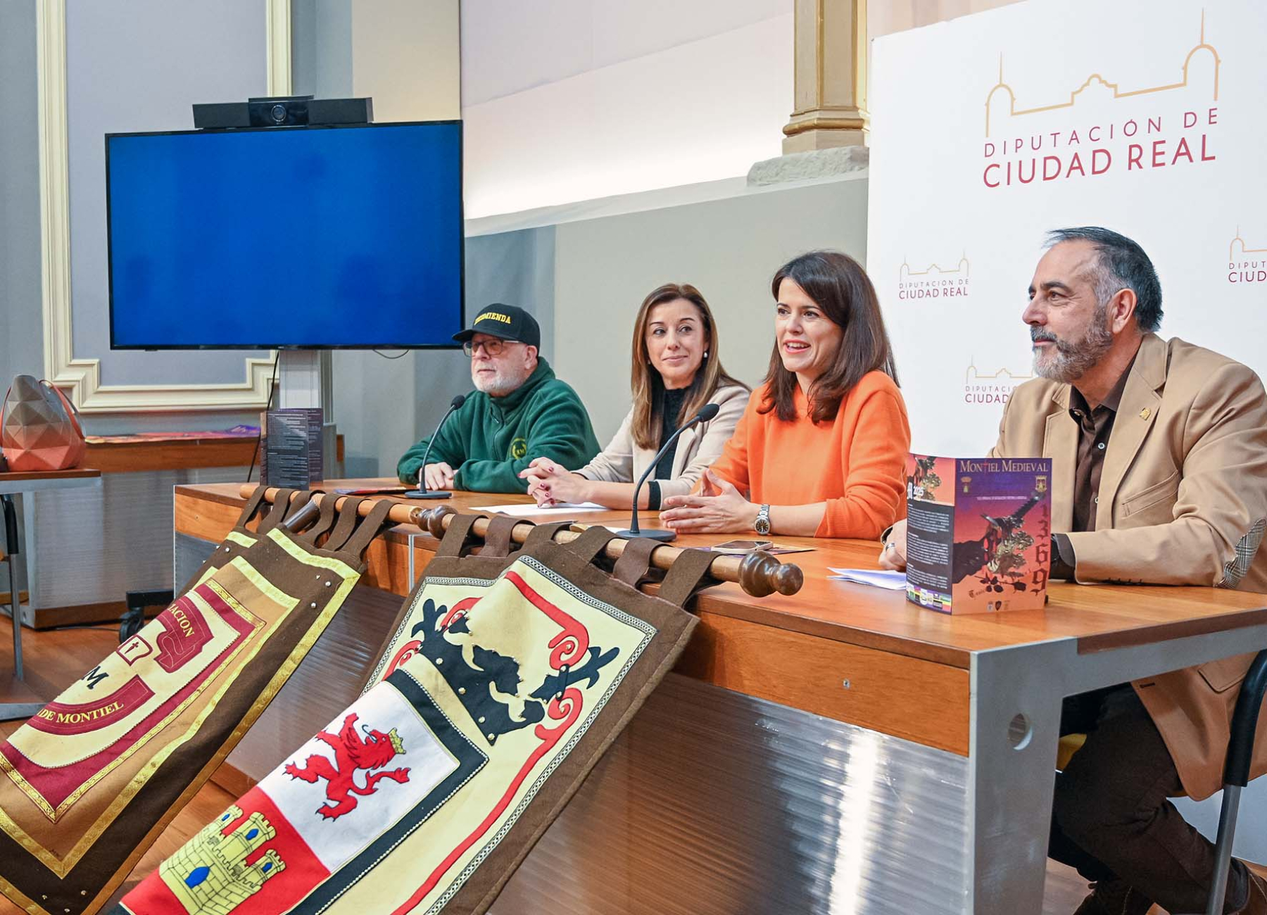 Presentación de Montiel Medieval en la Diputación de Ciudad Real
