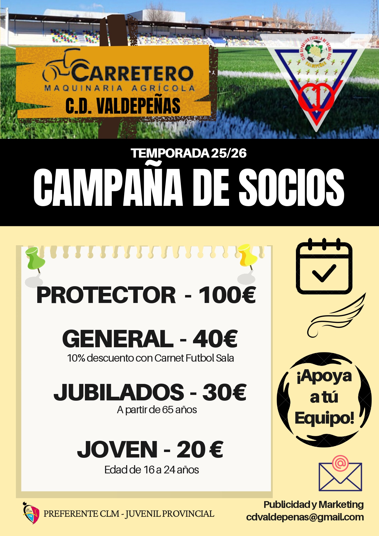 Cartel Abonados Precios