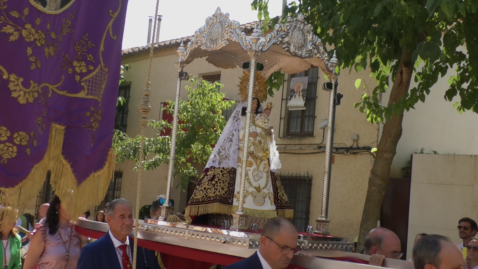 Traslado de la Imagen de la Virgen