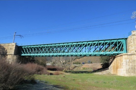 Puente metálico Arroyo Tamújar pk 267,5_Línea Alcázar de San Juan-Cádiz_Despeñaperros 2