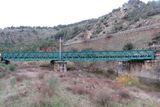 Puente metálico Arroyo Despeñaperros I_pk 269,5_Línea Alcázar de San Juan-Cádiz