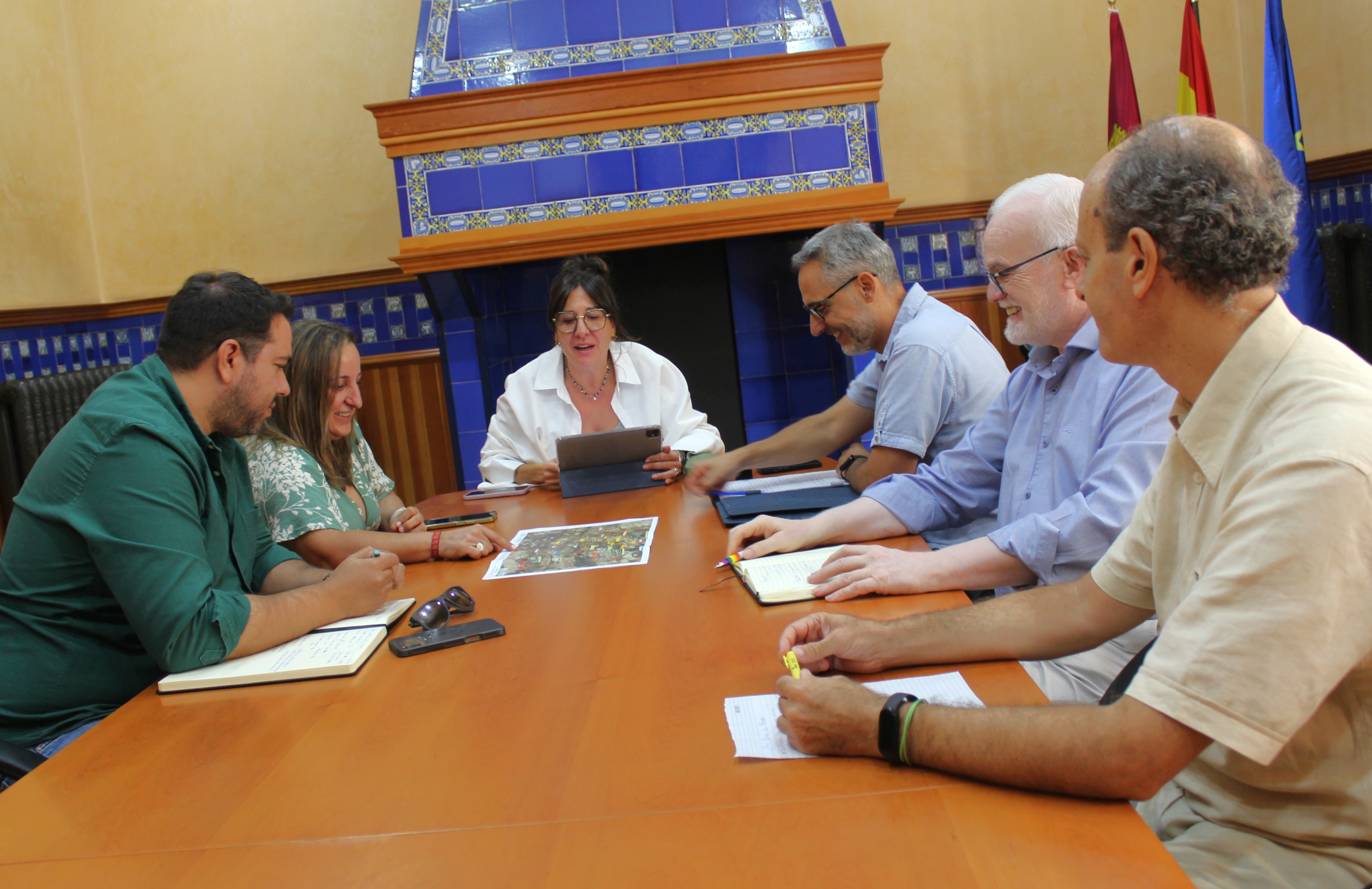 Rubén Sobrino reunión alcaldes Castellar y Torrenueva 2