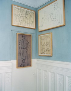 Obras de Gregorio Prieto en Villa Josie
